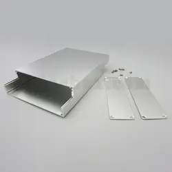 جعبه رومیزی آلومینیومی مخابراتی-الکترونیکی ABL424-A1 با ابعاد 33×114×150 میلی متر