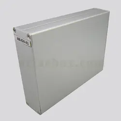 جعبه رومیزی آلومینیومی مخابراتی-الکترونیکی ABL424-A1 با ابعاد 33×114×150 میلی متر