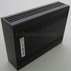 جعبه رومیزی اکسترود آلومینیومی ABL408-A2/L110 با ابعاد 28.8×82.8×110 میلی متر