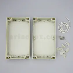 جعبه رومیزی ضدآب تجهیزات الکترونیکی  55-11 با ابعاد 60×120×200 میلی متر