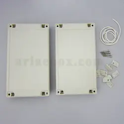 جعبه رومیزی ضدآب تجهیزات الکترونیکی  55-11 با ابعاد 60×120×200 میلی متر