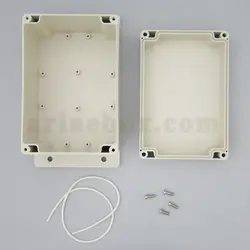 جعبه رومیزی ضدآب تجهیزات الکترونیکی ABW206-A1M با ابعاد 90×110×160 میلی متر