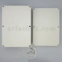 جعبه رومیزی ضدآب تجهیزات قدرت ABW217-A1 با ابعاد 95×185×265 میلی متر