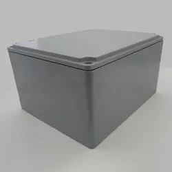 جعبه ضدآب آلومینیومی اتصالات الکترونیکی AW606-A1 با ابعاد 140×210×260 میلی متر