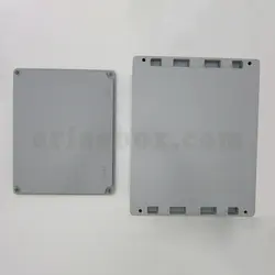 جعبه ضدآب آلومینیومی اتصالات الکترونیکی AW606-A1 با ابعاد 140×210×260 میلی متر