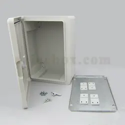 جعبه ضدآب تابلویی قفل دار TW702-A1 با ابعاد 150×250×350 میلی متر