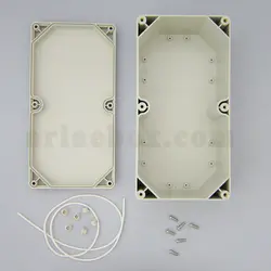 جعبه ضدآب تجهیزات الکترونیکی فضای باز ABW227-A1 با ابعاد 85×120×235 میلی متر