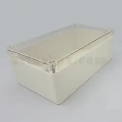 جعبه ضدآب شفاف اتصالات، منبع تغذیه ABW211-A1T با ابعاد 75×120×200 میلی متر