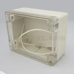 جعبه ضدآب شفاف تجهیزات الکترونیکی ABW203-A1T با ابعاد 55×90×115 میلی متر