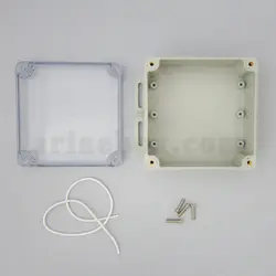 جعبه ضدآب شفاف منبع تغذیه الکترونیکی ABW231-A1TM با ابعاد 60×120×120 میلی متر