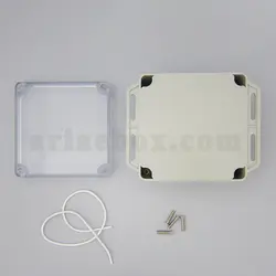 جعبه ضدآب شفاف منبع تغذیه الکترونیکی ABW231-A1TM با ابعاد 60×120×120 میلی متر