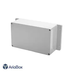 جعبه ضدآب گوشواره دار تجهیزات الکترونیکی ABW211-AM با ابعاد 75×120×200 میلی متر