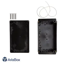 جعبه ضدآب گوشواره دار تجهیزات الکترونیکی ABW211-AM با ابعاد 75×120×200 میلی متر