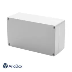 جعبه ضدآب منبع تغذیه امنیتی صنعتی ABW205 با ابعاد 60×90×158 میلی متر