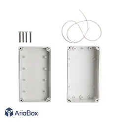 جعبه ضدآب منبع تغذیه امنیتی صنعتی ABW205 با ابعاد 60×90×158 میلی متر