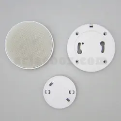 جعبه گرد دیواری مخابره صوت اسپیکر ABM134-A1 با ابعاد 25×80 میلی متر