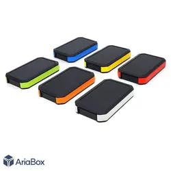 جعبه الکترونیکی دستی ضدآب ABH128 با ابعاد 20×80×126 میلی متر