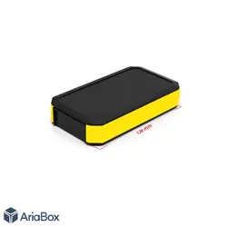 جعبه الکترونیکی دستی ضدآب ABH128 با ابعاد 20×80×126 میلی متر