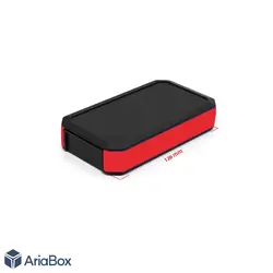 جعبه الکترونیکی دستی ضدآب ABH128 با ابعاد 20×80×126 میلی متر