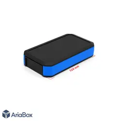 جعبه الکترونیکی دستی ضدآب ABH128 با ابعاد 20×80×126 میلی متر