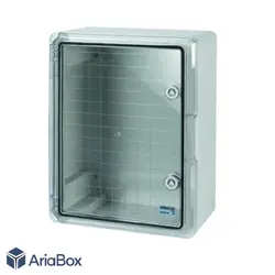 جعبه ضدآب تابلویی شفاف توزیع برق TW703-A1T با ابعاد 170×300×400 میلی متر