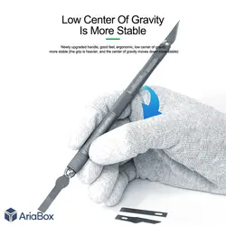 کاتر قلمی و تیغ های تعویض آی سی ریلایف مدل  RL-101B