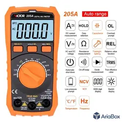 مولتی متر دیجیتال اتورنج ویکتور مدل Victor 205A