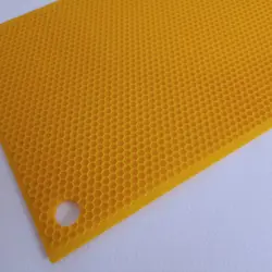 برگه موم پلاستیکی زرد