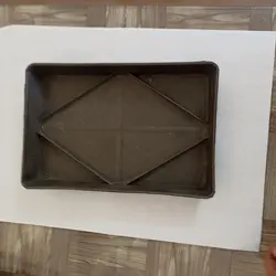 شربت خوری بشقابی مشکی