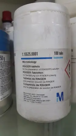 قرص رینگر کد 115525 مرک