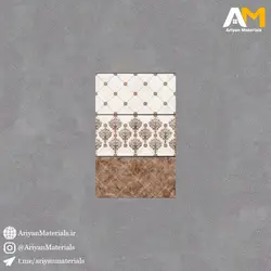 سرامیک دیواری طرح واله قهوه ای