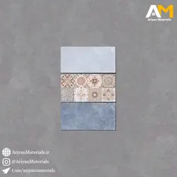 سرامیک دیواری طرح گراش آبی