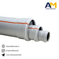 لوله های ناودانی پوشفیت (DIN LOCK)