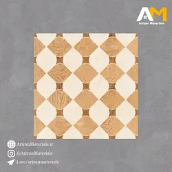 سرامیک کف طرح سامی قهوه ای