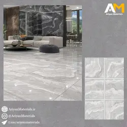 سرامیک کف طرح پابلو روشن 80*80