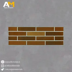 سرامیک دیواری طرح آذرخش قهوه ای