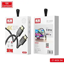 کابل ارلدوم Earldom W26 4K HDMI Cable